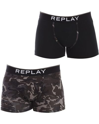 Replay Style8 Trunk 2 Units - Black