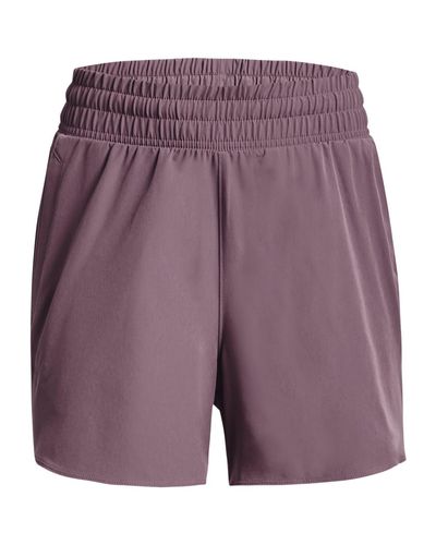 Under Armour S Woven Shorts 5in Purple L