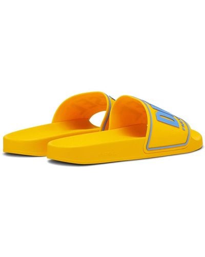 DIESEL Sa-mayemi Cc Slide Sandal - Yellow