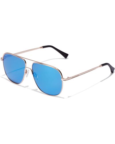 Hawkers · Gafas de sol TEARDROP para hombre y mujer. · GOLD · SKY - Azul