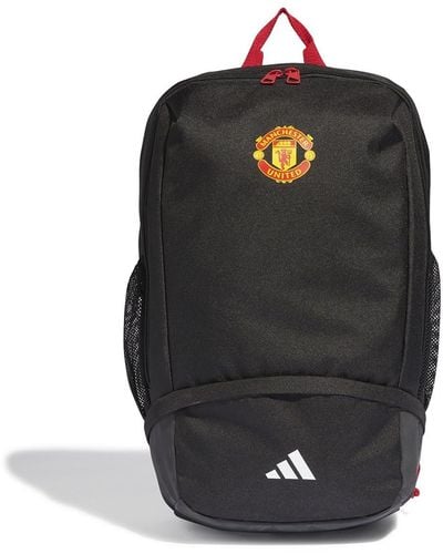 adidas IB4567 MUFC BP Sports backpack Adult black/real red Tamaño NS - Negro