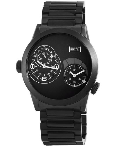 Esprit Collection Uhr ZELOS Night EL101271F06 uhr Armbanduhr NEU - Schwarz