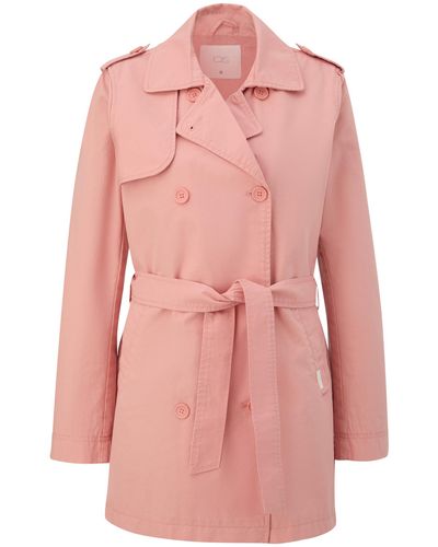 S.oliver Q/S by 2140318 Trenchcoat - Pink