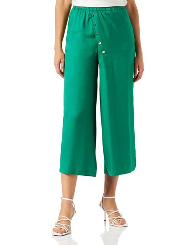 Naf Naf Palma Pantaloni Eleganti - Verde