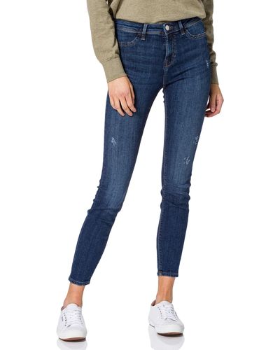 Esprit Mujer Jeggings Skinny Fit Jeans - Azul