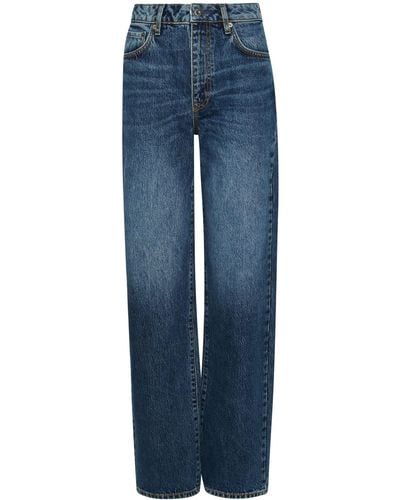 Superdry Jeans aus Bio-Baumwolle mit weitem Beinschnitt Fulton Vintage Blau 30/30