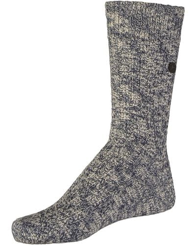 Birkenstock Fashion Slub Socken - Grau