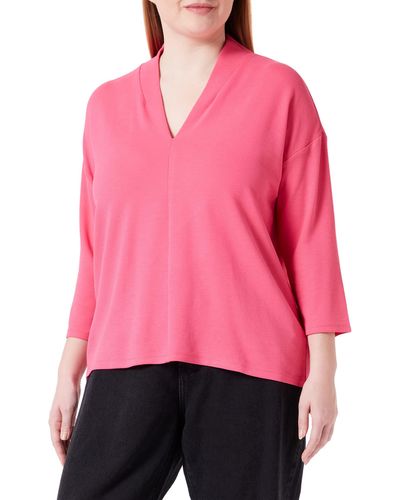 Betty Barclay Casual-Shirt mit hohem Kragen Pink Flambé,42