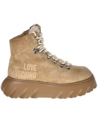 Love Moschino Ja21356g0fig2 Ankle Boot - Natural