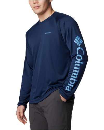 Columbia Fork Stream Long Sleeve Shirt - Blue