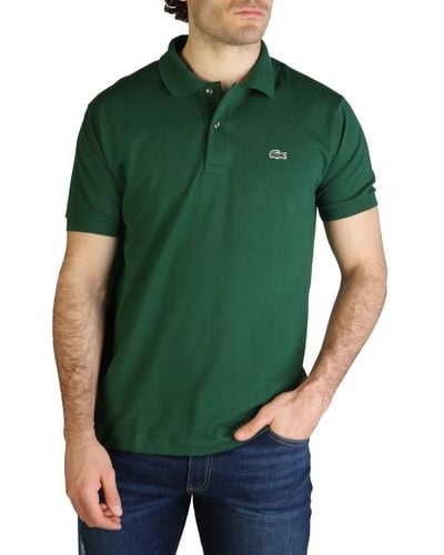 Lacoste L1212 Camisa de Polo para Hombre - Verde
