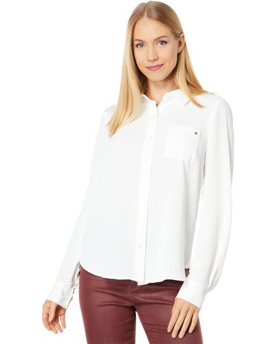 Tommy Hilfiger Shirts for Women | Online Sale up to 71% off | Lyst