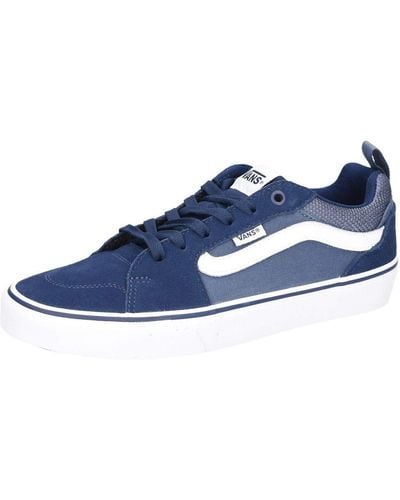 Vans Filmore Suede/canvas Sneakers Voor - Blauw