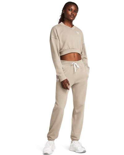 Under Armour Rival Terry Sweatpants, - Natural