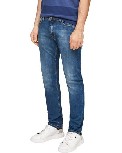 S.oliver Slim Fit: Slim Leg-Jeans Blue 29.30 - Blau