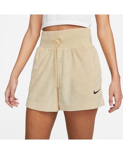 Nike Nsw Terry T-shirt - Natural