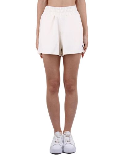 Fila Taille Haute de Brandenbourg Shorts - Blanc