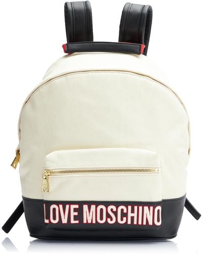 Love Moschino Rucksack - Weiß