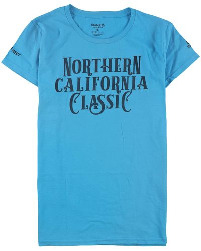 Reebok S Northern California Graphic T-shirt - Blue