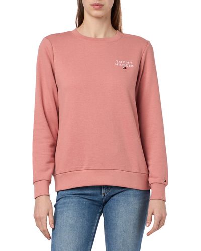 Tommy Hilfiger Sweatshirt Without Hood - Red
