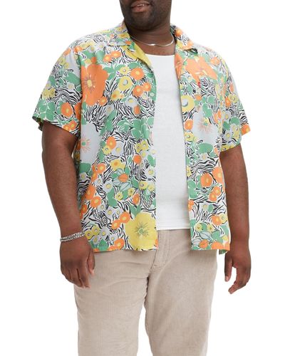 Levi's Big & Tall Sunset Camp Shirt Chemise décontractée - Multicolore