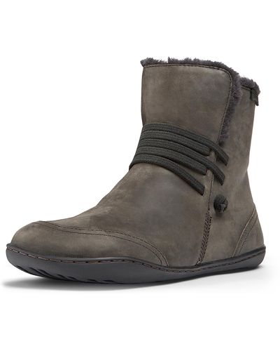Camper Peu Cami Mid Boot Ankle - Gray