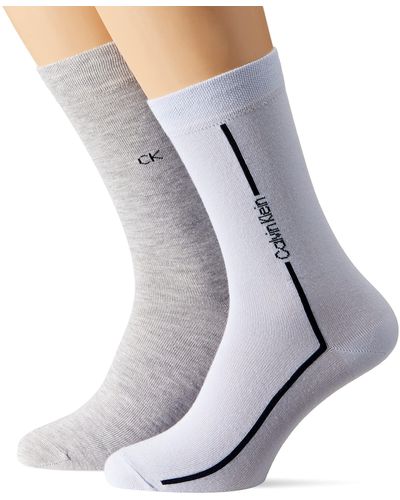 Calvin Klein Logo line Socks - Grau