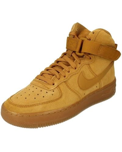 Nike Air Force 1 High Le GS Trainers CK0262 Sneakers Chaussures - Multicolore