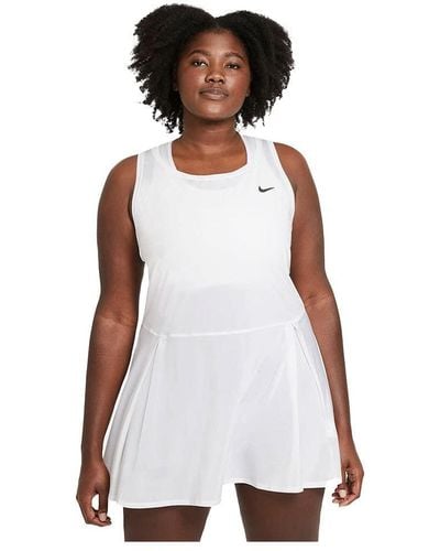 Nike W NKCT DF ADVTG Dress T-Shirt - Weiß