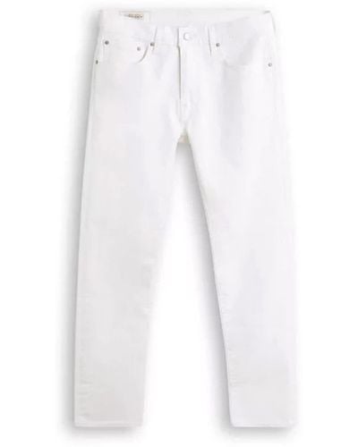 Levi's Levis' 512 Slim Taper Jeans Bianco Da Uomo 28833-1115 L30 - Wit
