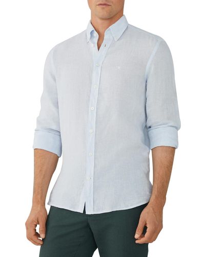 Hackett Hackett Hm309743 Long Sleeve Shirt L - White