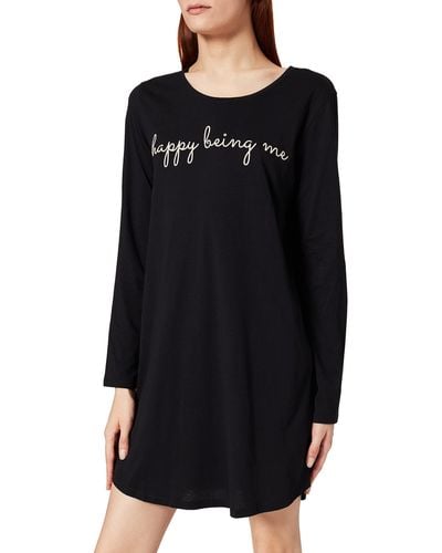 Triumph Nightdresses Ndk 02 Lsl X Nightgown - Black