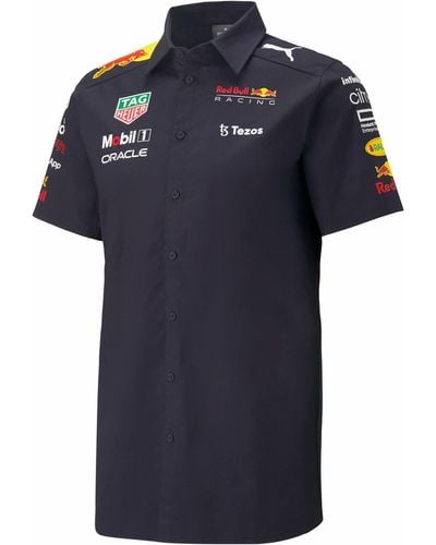PUMA Offizielle Formel 1 Merchandise Kollektion - 2022 Team-Shirt - - Dunkelblau
