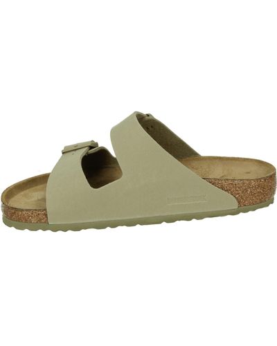 Birkenstock Heren slippers - Kleur: Taupe - Maat: - Grün