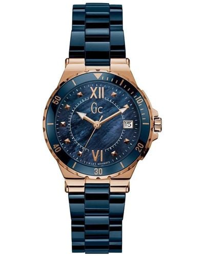 Guess Gc Watches Relogio Collectie Y42003l7 - Blauw