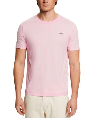 Esprit 014ee2k308 T-Shirt - Rosa