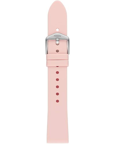 Fossil Strap For 18 Mm Lug Width - Pink