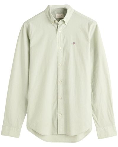 GANT Slim Poplin Shirt - Multicolour
