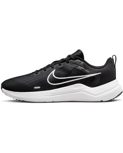Nike Downshifter 12 Hardloopschoenen Voor - Zwart