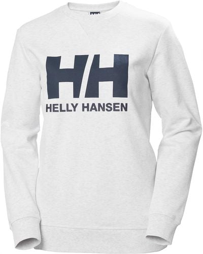 Helly Hansen Hh Logo Crew Sweatshirt - Gray