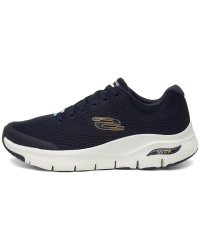 Skechers Scarpe Arch Fit Nero - Blu