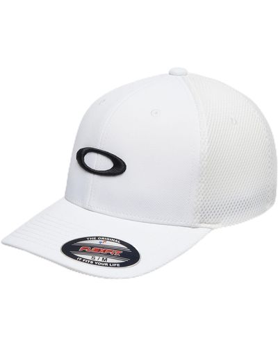 Oakley Ellipse Mesh Hat Cap - White
