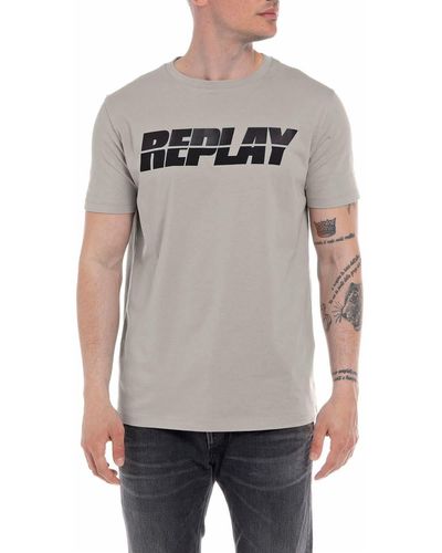Replay M6469 T-shirt - Grey