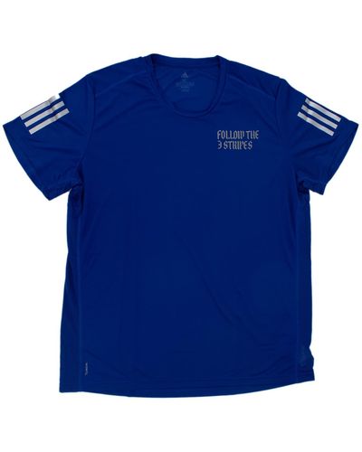 adidas Running Own The Run Tee T-Shirt Response Laufshirt Blau DW5990 XL