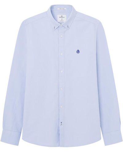 Springfield Oxford Shirt Camisa - Azul