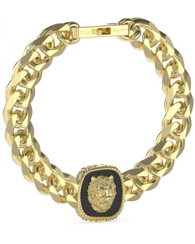 Guess Bracciale JUMB04001JWYGBKS Re Leone Uomo - Metallizzato