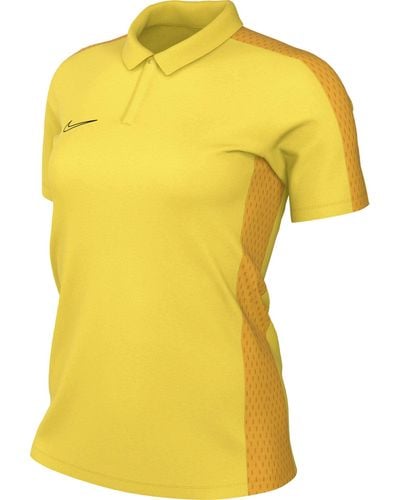 Nike W Nk Df Acd23 Ss Short-sleeved Polo Shirt - Yellow