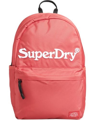 Superdry Vintage Graphic Montana Backpack - Pink
