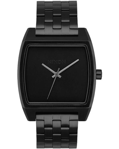 Nixon Armbanduhr Time Tracker All Black - Schwarz