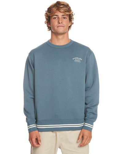 Quiksilver Sweatshirt For - Sweatshirt - - Xl - Blue